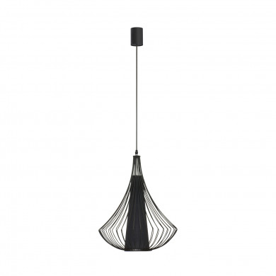 KAREN lampada a sospensione nera, diametro: 40 cm 4607