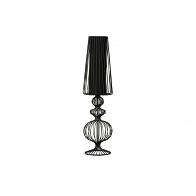 Lampada da tavolo AVEIRO in filo metallico nero, altezza 78 cm 5126