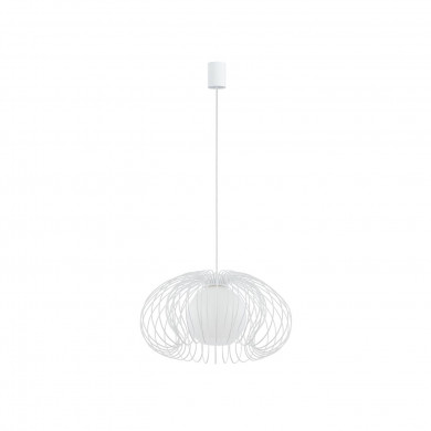 MERSEY lampada a sospensione bianca I, 120 cm di lunghezza 5295