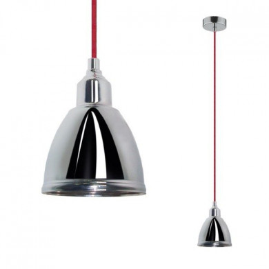 AXE I lampada a sospensione cromata per tavolo, diametro 12 cm 5312