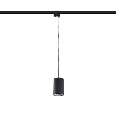 PROFILE BIT BLACK lampada a sospensione monofase per binario 8823