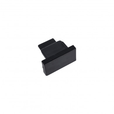 TAPPO TERMINALE PROFILO NERO 9458