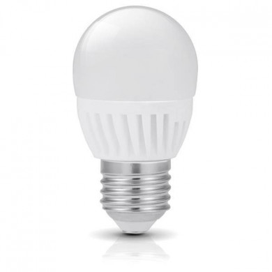 Lampadina LED E27 9W neutra 4000K PREMIUM a sfera G45