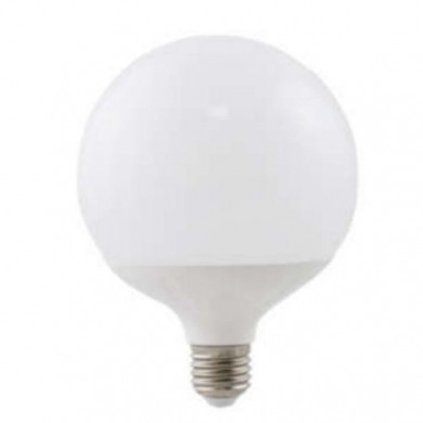 Lampadina LED E27 18W fredda 6400K a sfera G120