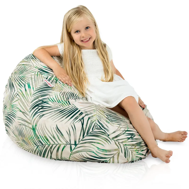 Poltrona Pouf Sacco L per bambini -Tessuto Stampato Premium – vista 106