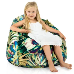 Poltrona Pouf Sacco L per bambini -Tessuto Stampato Premium – vista 94