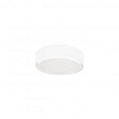 Lampada da soffitto MIST III per soggiorno, diametro 50 cm, bianca 8943