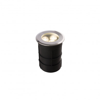 Lampada da pavimento PICCO LED L, argento, diametro 7,5 cm, 9104