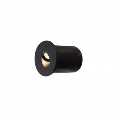 Applique da incasso OIA LED nero, diametro 4,8 cm 9102