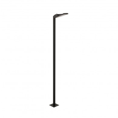 Lampada da giardino a palo PATHWAY LED, 36W, nera, 285 cm 9125