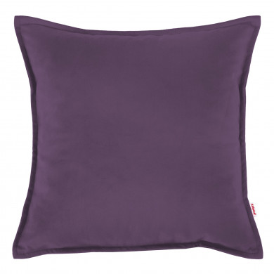 Cuscino Quadrato Viola Velluto