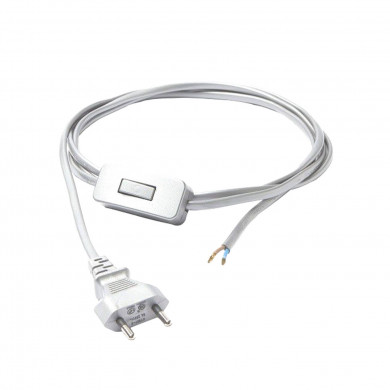 CAMELEON CABLE SWITCH bianco cavo con interruttore 8612"