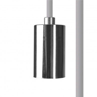 8650 Sospensione "CAMELEON CAVO E27 1,5 M BIANCO/CROMO" 8650