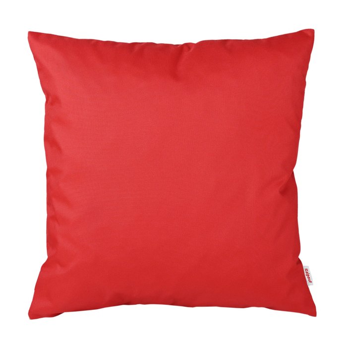 Cuscino Esterno Rosso Quadrato Sdraio