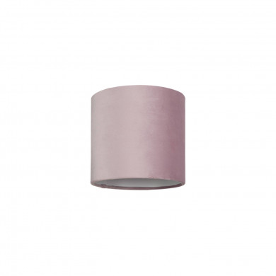 Paralume lampada sistema PETIT velluto | rosa 8340