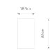 Abażur system lamp PETIT tkanina | szary 8335