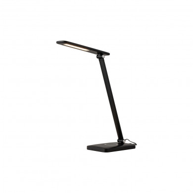 Lampada da scrivania per lavoro e casa STYLE LED caricatore induttivo 1A | nera 8404