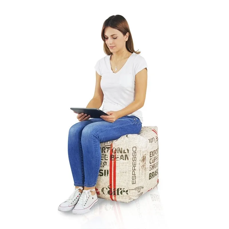 Pouf versatile per ogni ambiente, perfetto per la casa