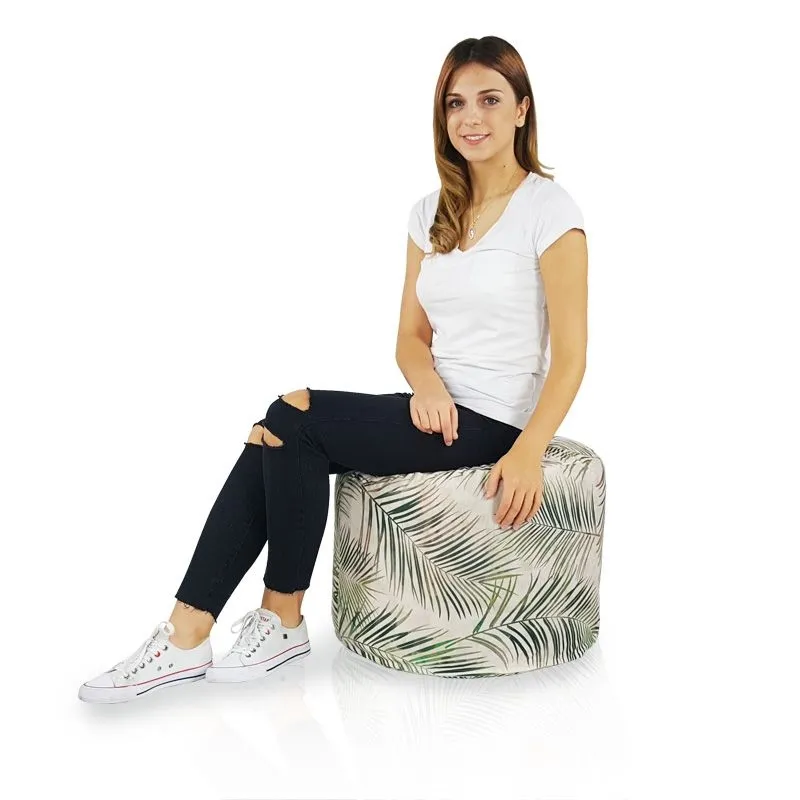 Pouf Rotondo Cilindro - Tessuto Stampato Premium – vista 33
