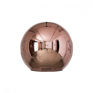 Paralume per lampada POLARIS, sfera, RAME, diametro 25 cm | rame 7162