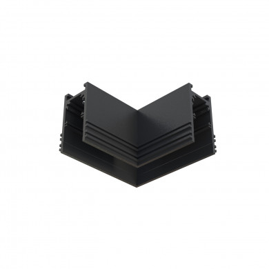 RECESSED TRACK LVM connettore angolare orizzontale | nero 10158