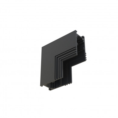 Connettore angolare interno incassato RECESSED TRACK LVM 48V | nero 10160