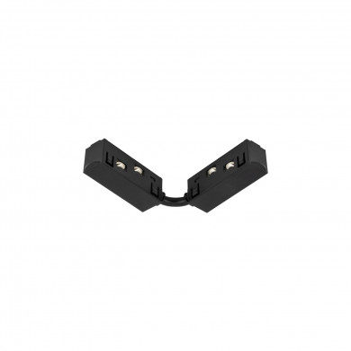 Connettore longitudinale conduttivo per binari magnetici LVM 48V | nero 10167