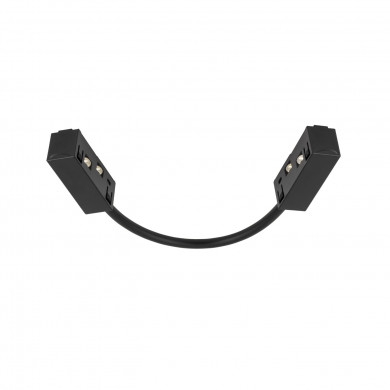 Connettore angolare per binari magnetici LVM 48V da 32 cm | nero 10166