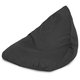 Grigio Pouf Seduta Sacco Bermuda Velluto