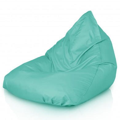Turchese Pouf Seduta Sacco Da Esterno Nylon