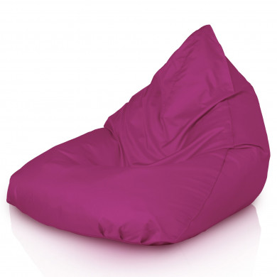Fucsia Pouf Seduta Sacco Da Esterno Nylon