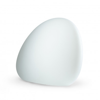 STONE M 50cm E27 lampada da giardino in pietra | bianco 10580