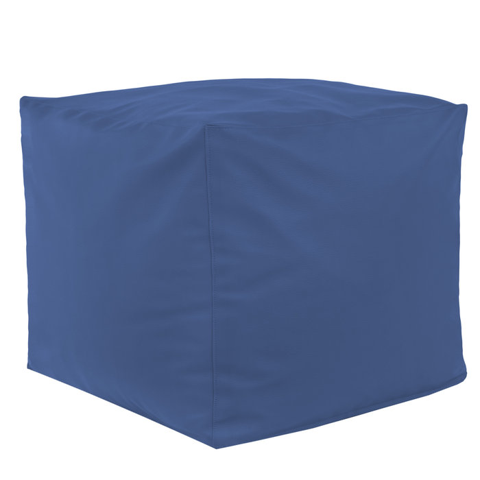 Blu Pouf Cubo Seduta da salotto Moderno