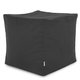 Grigio Pouf Cubo Velluto