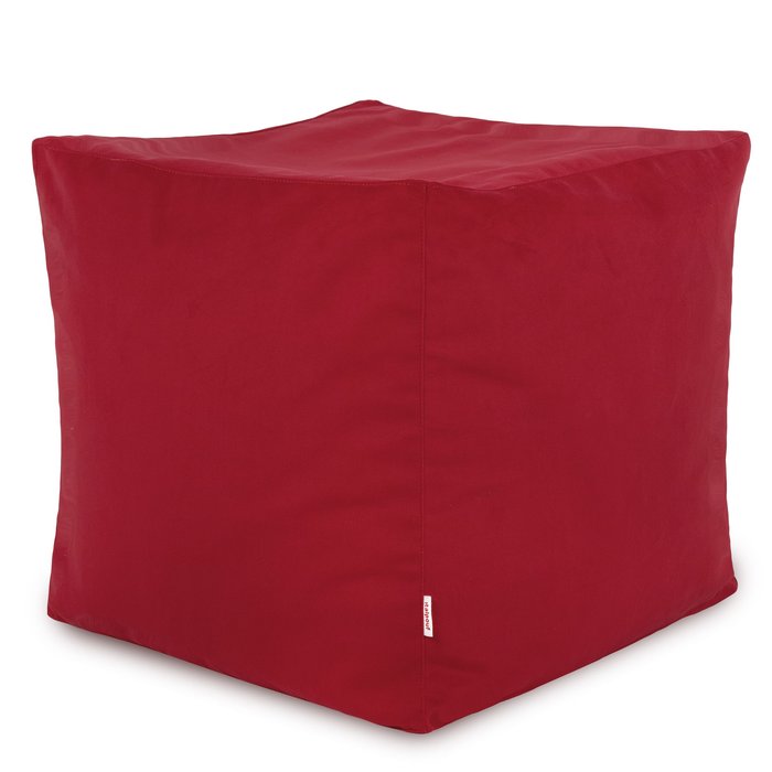 Rosso Pouf Da Salotto Moderno