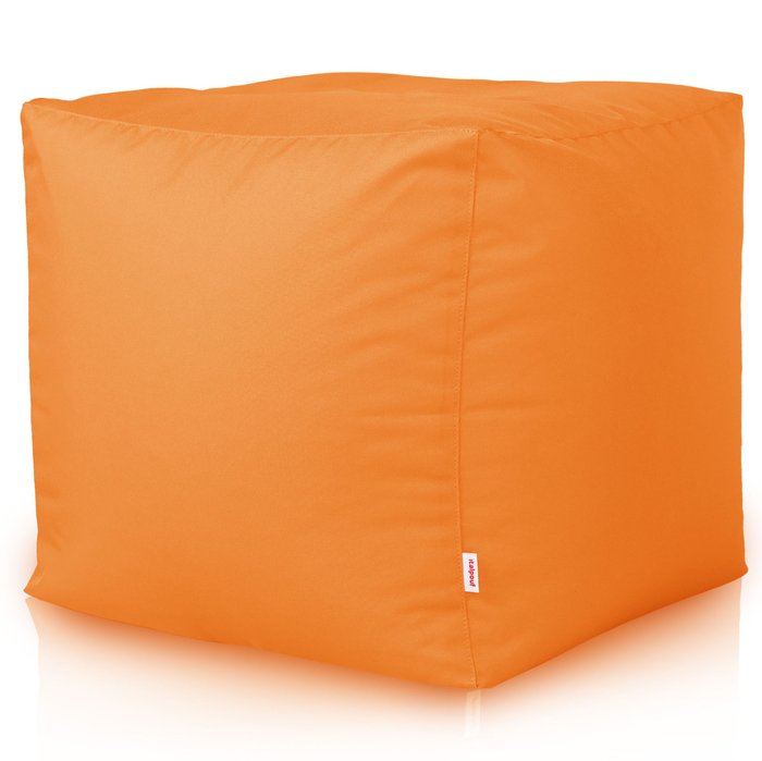 Arancione Pouf Giardino Esterno per Ragazzi