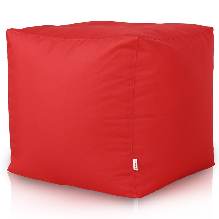 Rosso Pouf Giardino Esterno Moderno