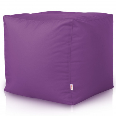 Viola Pouf Giardino Da Esterno Cubo