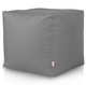 Grigio Pouf Giardino Da Esterno Cubo
