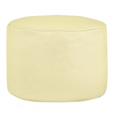 Panna Pouf Cilindro Ecopelle