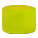 Verde Lime Pouf Cilindro Ecopelle