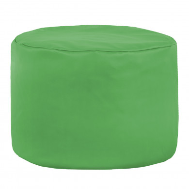 Verde Pouf Soggiorno Ecopelle