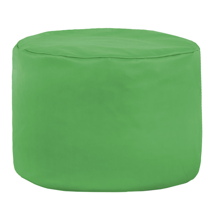 Verde Pouf Soggiorno Ecopelle Comodo