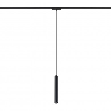 ROLLER LED UT-LVM 10W 3000K 1000lm lampada a sospensione, altezza 150cm, larghezza 4cm | Nero 11317