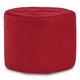 Rosso Pouf Tessuto da Soggiorno