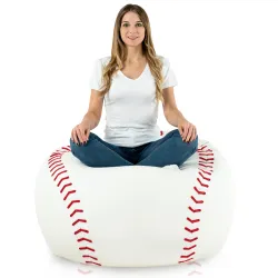 Pouf baseball perfetto per la stanza dei bambini o per il tema sportivo