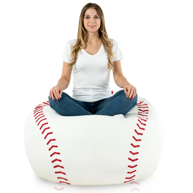 Pouf baseball perfetto per la stanza dei bambini o per il tema sportivo