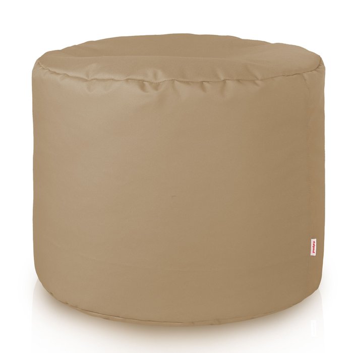 Beige Pouf Da Esterno Nylon
