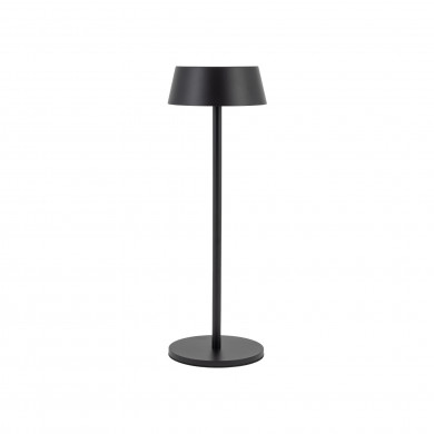 Lampada portatile AMY LED 2W 3000K 170lm altezza 32,5cm larghezza 10,8 IP54 interruttore dimmer | Nero 11532