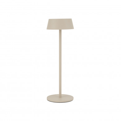 Lampada portatile AMY LED 2W 3000K 170lm altezza 32,5cm larghezza 10,8 IP54 interruttore dimmer | Sabbia 11533